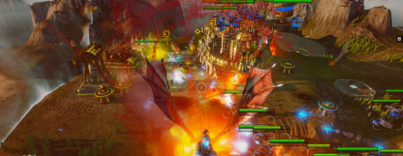 Der Drache führt in die Schlacht