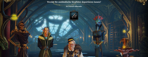 Der Rat... berät sich