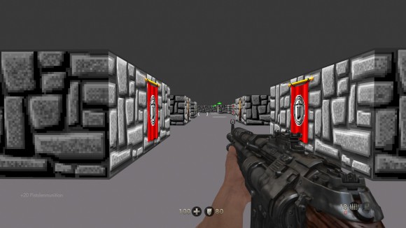 wolfenstein old blood retro
