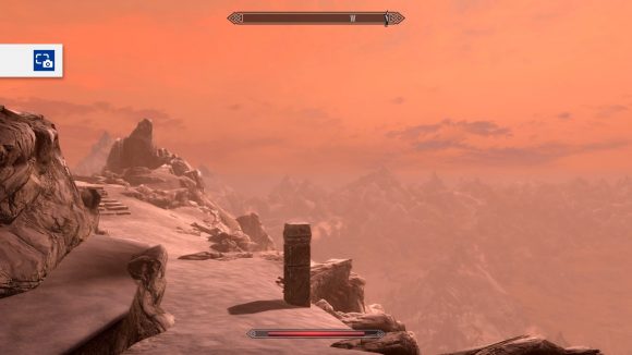 Skyrim in orange