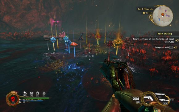 Auch die Borderlands-Lootspirale soll imitiert werden. Blöd, dass nutzloser Krempel wenig Anreiz zum Sammeln gibt.