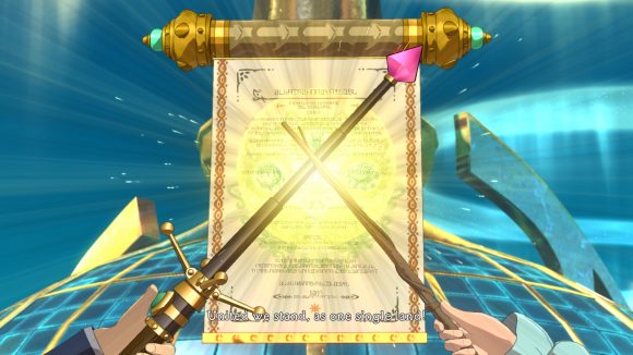 May the banners of war ne'er again be unfurled!