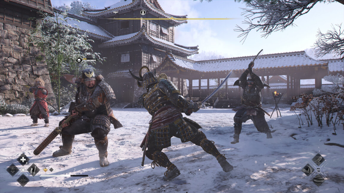 Yasuke kämpft in Assassin’s Creed Shadows im Winter