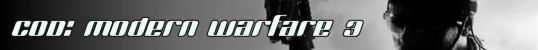 Modern Warfare 3 Modern Warfare 3