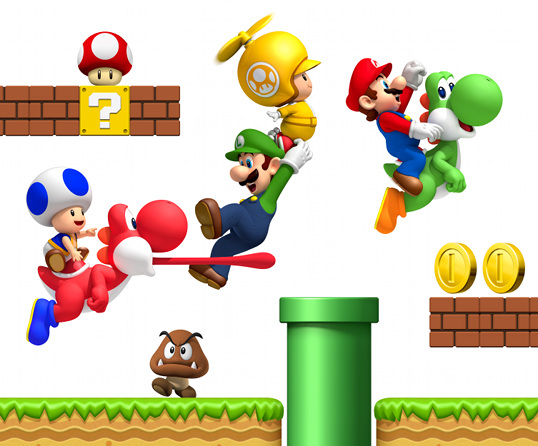 Artwork - New Super Mario Bros. Wii Artwork - New Super Mario Bros. Wii